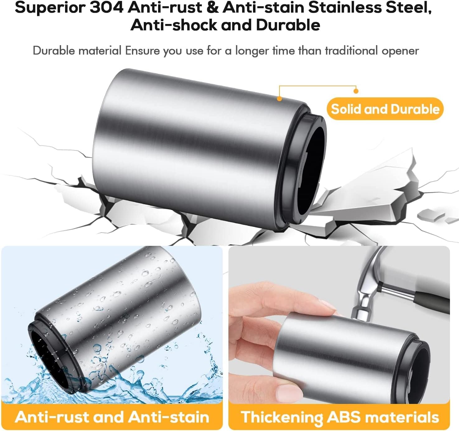 3PCS Premium Automatic Beer Bottle Opener