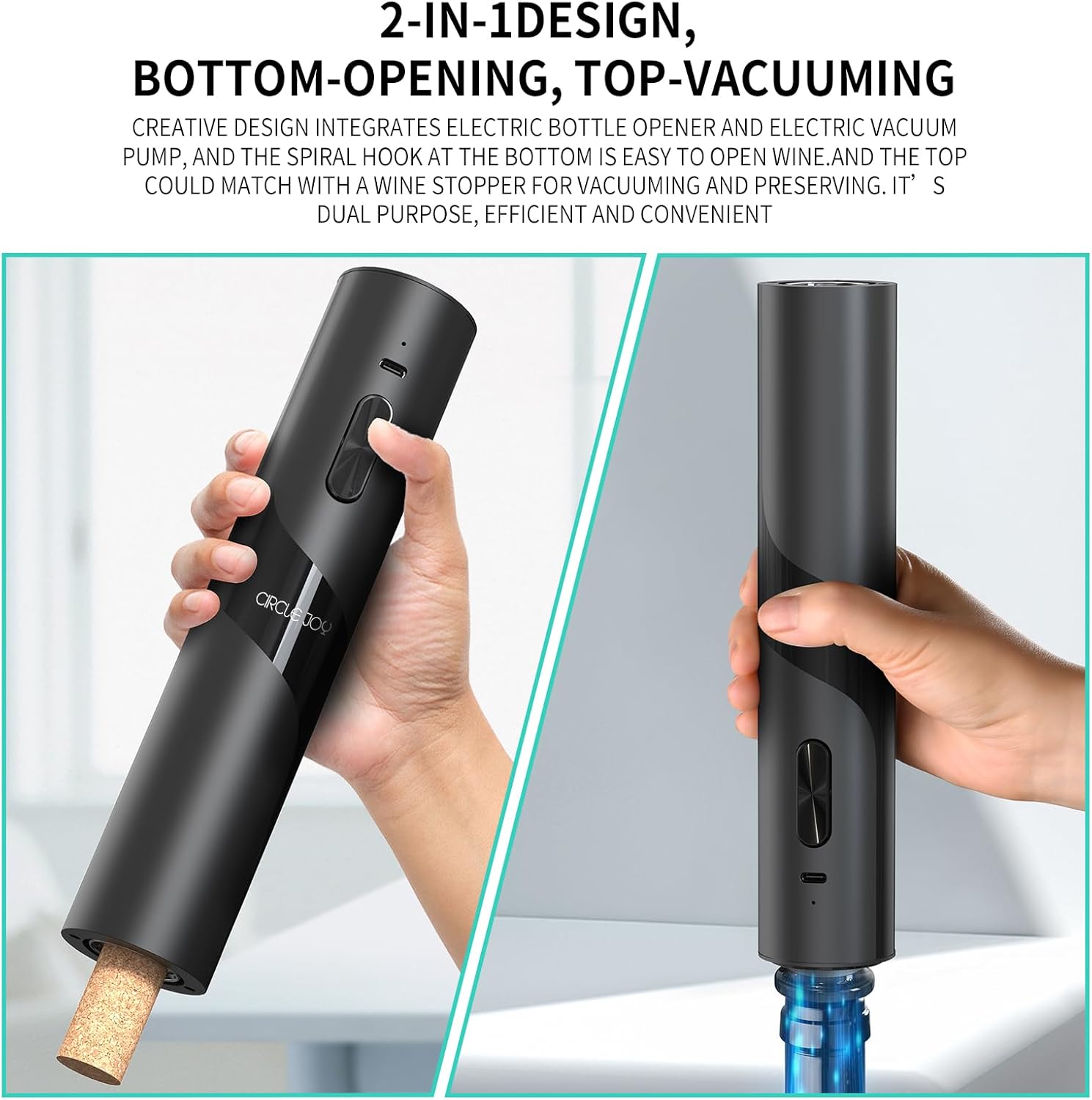 7-in-1 Wine Gift Set with Electric Vacuum Pump