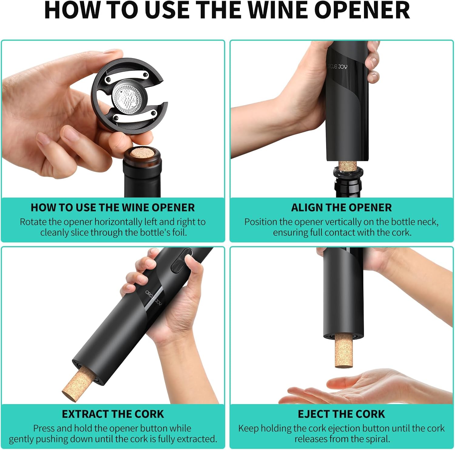7-in-1 Wine Gift Set with Electric Vacuum Pump
