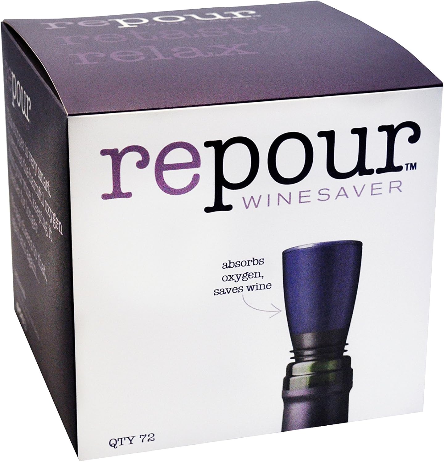 Removes Oxygen, Preserving and Keeping Wine As Fresh As The Day The Bottle Was Opened (72-Pack)